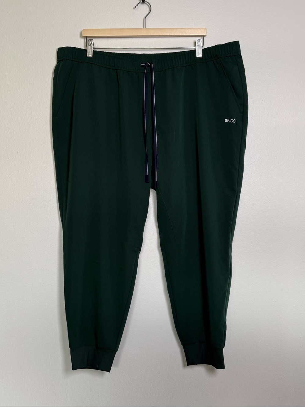 Figs Tansen Jogger Scrubs Pants Mens 3XL/S British Racing Green Medical PO4979